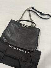 Load image into Gallery viewer, Rebecca Minkoff Amour Black Top Handle Crossbody
