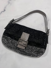 Load image into Gallery viewer, Fendi Beaded Baguette Embellished Shoulder Bag
