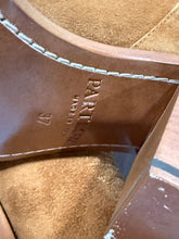 Load image into Gallery viewer, Partlow Caramel Suede Western Booties
