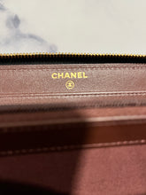 Load image into Gallery viewer, Chanel Black Zippy Long Caviar Wallet
