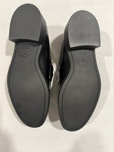 Load image into Gallery viewer, Gucci Horsebit Black Leather Round Toe Loafers
