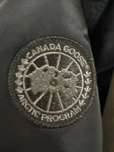 Load image into Gallery viewer, Canada Goose Black Parka Coat Size S
