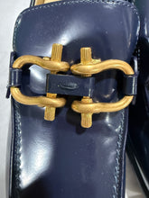 Load image into Gallery viewer, Bottega Veneta Blue Leather Loafers
