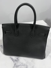 Load image into Gallery viewer, Hermes Unisex 30 Togo Black Leather Birkin
