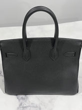 Load image into Gallery viewer, Hermes Unisex 30 Togo Black Leather Birkin
