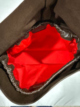 Load image into Gallery viewer, Christian Louboutin Chocolate Brown Suede Shoulder Flap Bag
