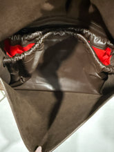 Load image into Gallery viewer, Christian Louboutin Chocolate Brown Suede Shoulder Flap Bag

