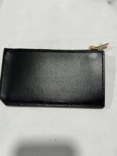 Load image into Gallery viewer, Saint Laurent Black Zip Card Case
