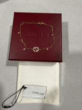 Load image into Gallery viewer, Gucci 18kt Rosegold Diamond Interlocking GG Bracelet

