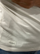 Load image into Gallery viewer, Saint Laurent Cotton Modal  White Crew Neck T Shirt
