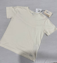 Load image into Gallery viewer, Saint Laurent Cotton Modal  White Crew Neck T Shirt
