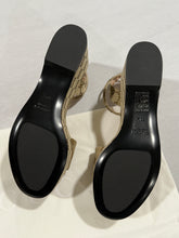 Load image into Gallery viewer, Gucci GG Monogram Lady Horsebit  Platform Sandals
