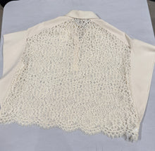 Load image into Gallery viewer, Michael Kors Lace Corded Butterfly Blouse
