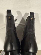 Load image into Gallery viewer, Christian Louboutin Black Flat Chain Ankle Booties
