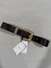 Load image into Gallery viewer, Balenciaga Black Belt Crystal Embedded
