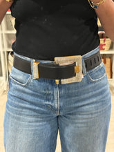 Load image into Gallery viewer, Balenciaga Black Belt Crystal Embedded
