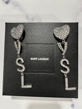 Load image into Gallery viewer, Saint Laurent YSL Opyum Heart Earrings
