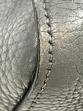 Load image into Gallery viewer, Prada Duel Strap Gray Pebbled Leather Tote Crossbody
