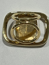 Load image into Gallery viewer, Ferragamo Gold Tone Scarf Ring
