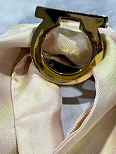 Load image into Gallery viewer, Ferragamo Gancini Gold Tone Scarf Ring
