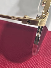 Load image into Gallery viewer, Cartier Tu-tone Santos Aviators Tu-tone 501 Sunglasses
