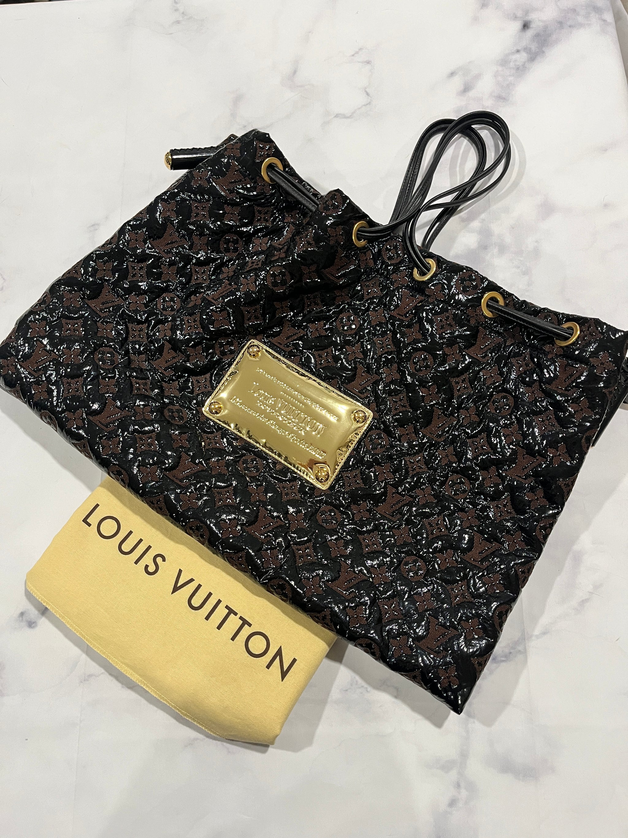 Louis Vuitton Squishy Inventeur Monogram Vinyl Bag – The