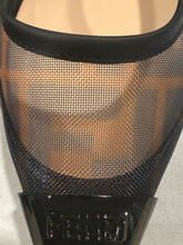 Load image into Gallery viewer, Fendi  FF Zucca Black Beige Mesh Ballet Flat

