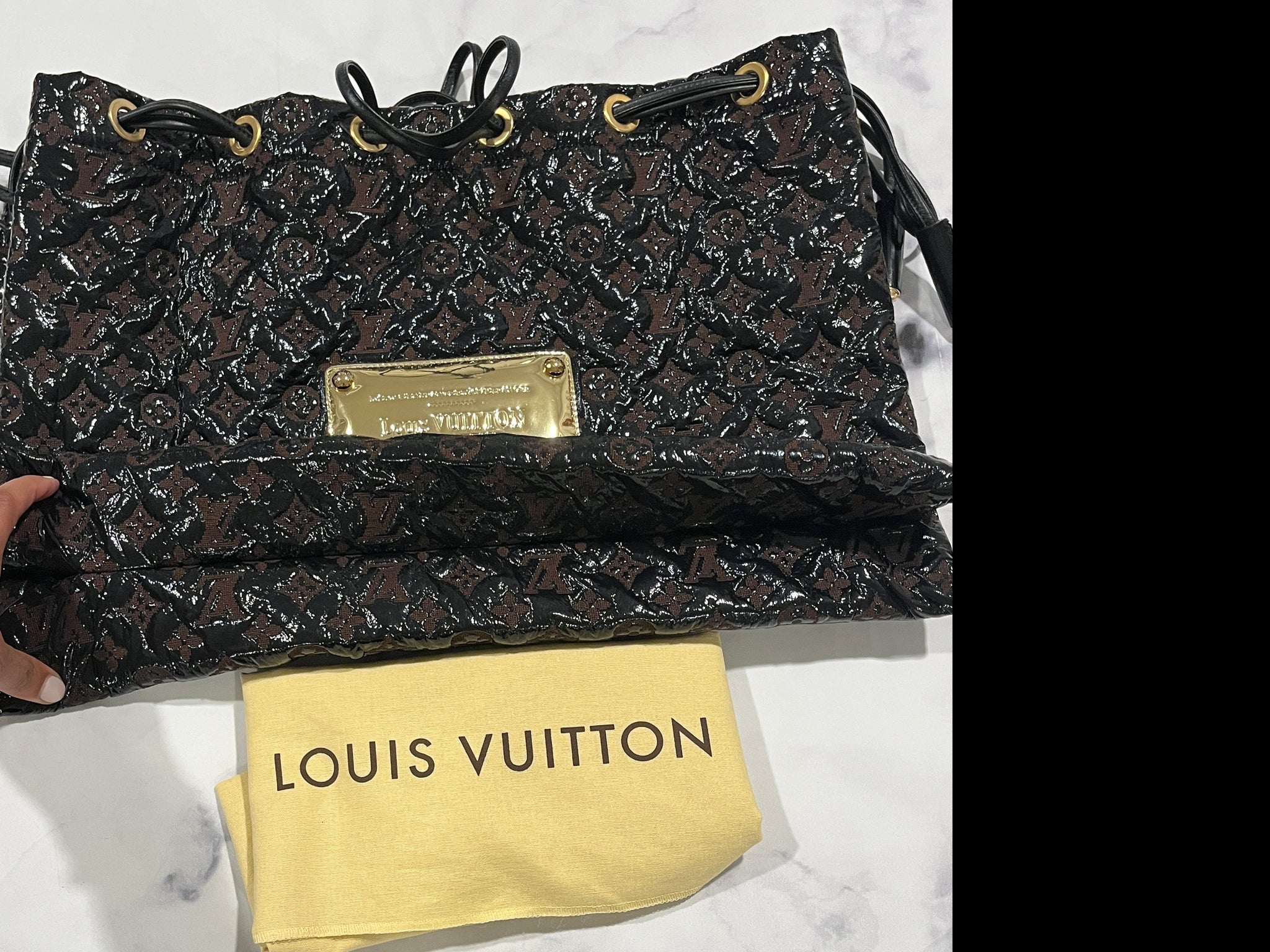 Louis Vuitton Squishy Inventeur Monogram Vinyl Bag – The