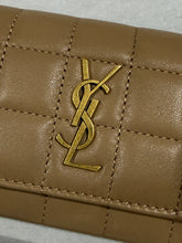 Load image into Gallery viewer, Saint Laurent YSL Cassandre Quilted Snap Card Case

