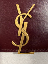 Load image into Gallery viewer, Saint Laurent YSL Cassandre Bordeaux Passport Holder
