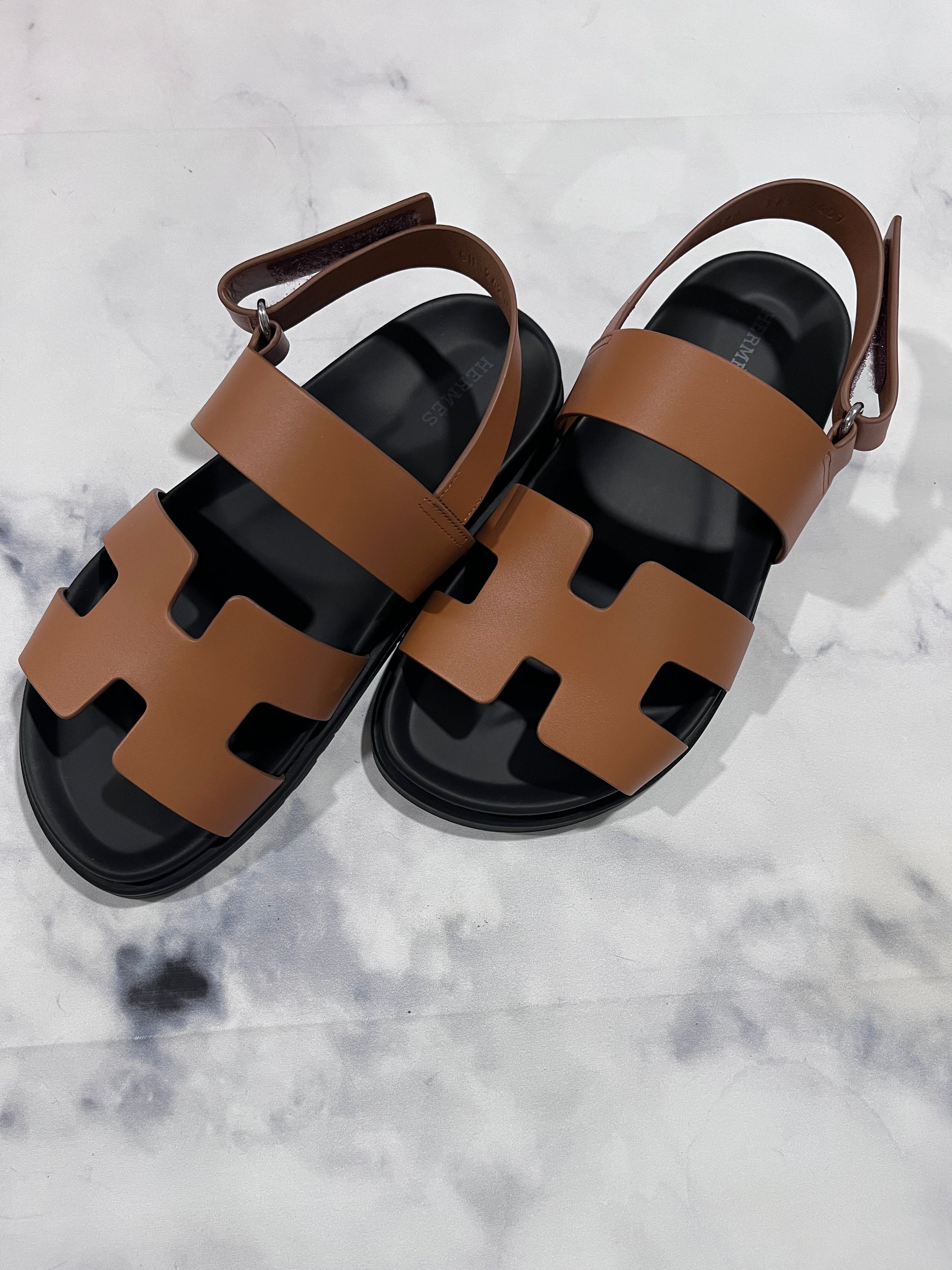Hermes Genius Natural Sandals – The Millionaires Closet