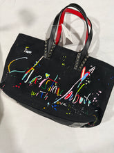 Load image into Gallery viewer, Christian Louboutin Large Cabata Leather Trim Tote

