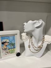Load image into Gallery viewer, Chanel Long Pearl Strand CC Pearl Inlay Necklace
