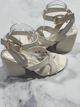 Load image into Gallery viewer, Zimmermann Prisma Ivory Leather Sandals
