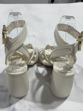 Load image into Gallery viewer, Zimmermann Prisma Ivory Leather Sandals
