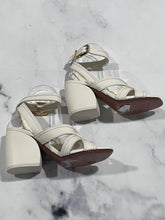 Load image into Gallery viewer, Zimmermann Prisma Ivory Leather Sandals
