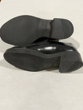 Load image into Gallery viewer, Prada Black Leather Round Toe Black Loafers
