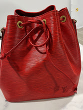 Load image into Gallery viewer, Louis Vuitton Vintage Epi Leather Bucket Hobo Bag
