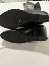 Load image into Gallery viewer, Stuart Weitzman Wedge Black Black Leather Over the Knee High Boots

