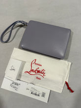 Load image into Gallery viewer, Christian Louboutin Small Bettina Gray Wristlet
