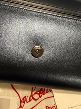 Load image into Gallery viewer, Christian Louboutin Metallic Blue Wallet On A Chain
