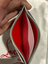 Load image into Gallery viewer, Christian Louboutin Gray Green Card Case
