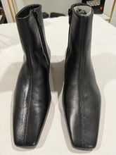 Load image into Gallery viewer, Proenza Schouler Black Trap Flat Ankle Boots 36
