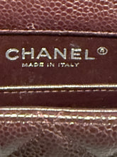 Load image into Gallery viewer, Chanel Burgandy Caviar Rectangular Extra Mini SHW
