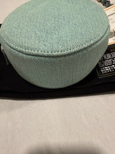 Load image into Gallery viewer, Chanel 19 Lt Blue Denim Round Crossbody Clutch
