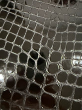 Load image into Gallery viewer, Christian Louboutin Croc Embossed Black Leather Cabata Tote Bag
