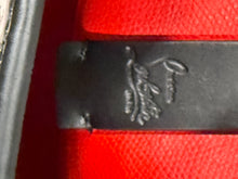 Load image into Gallery viewer, Christian Louboutin Croc Embossed Black Leather Cabata Tote Bag
