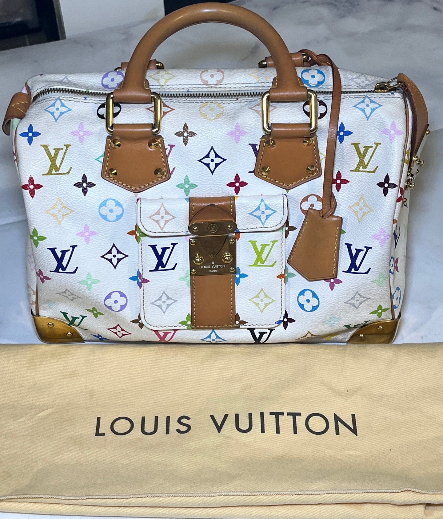 Louis Vuitton Multicolor Monogram Speedy