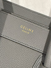 Load image into Gallery viewer, Celine Kohl Nano Luggage Handbag
