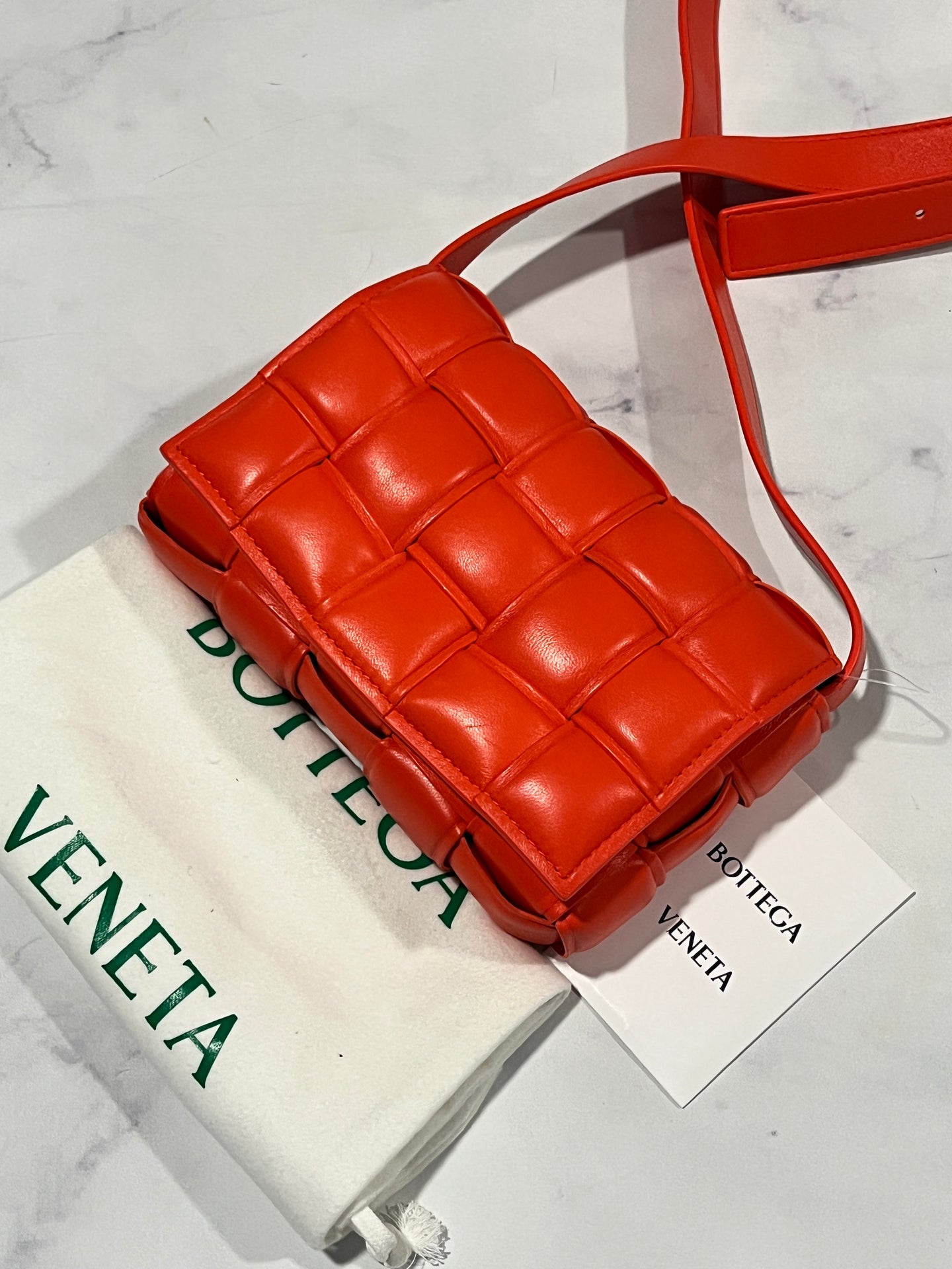 Bottega Veneta Sunburst Padded Cassette Crossbody